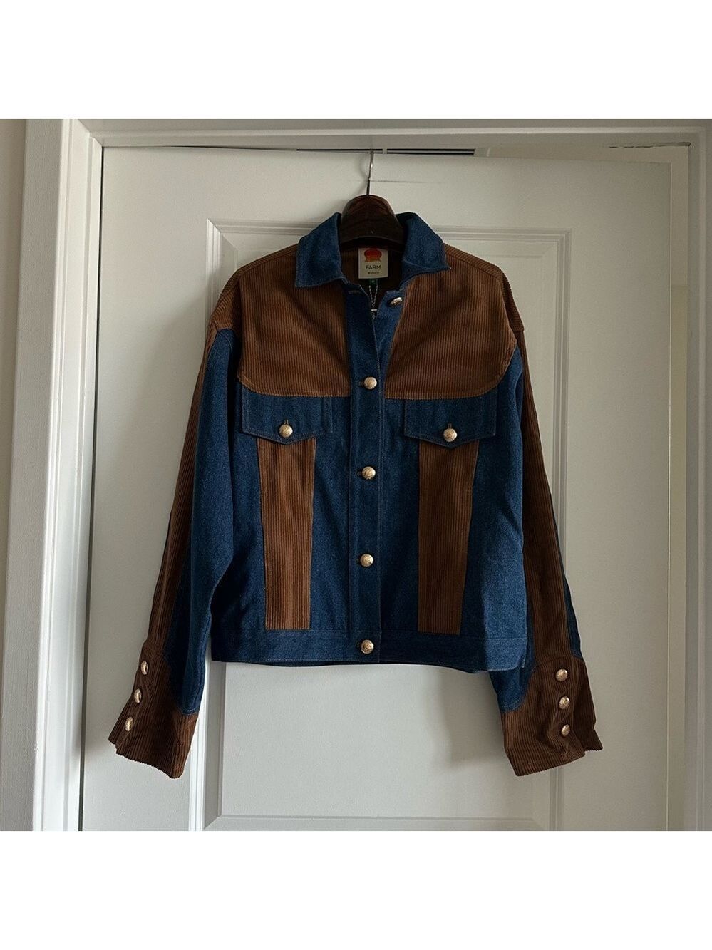 Farm Rio Western Denim Jacket - Picture 4 of 9